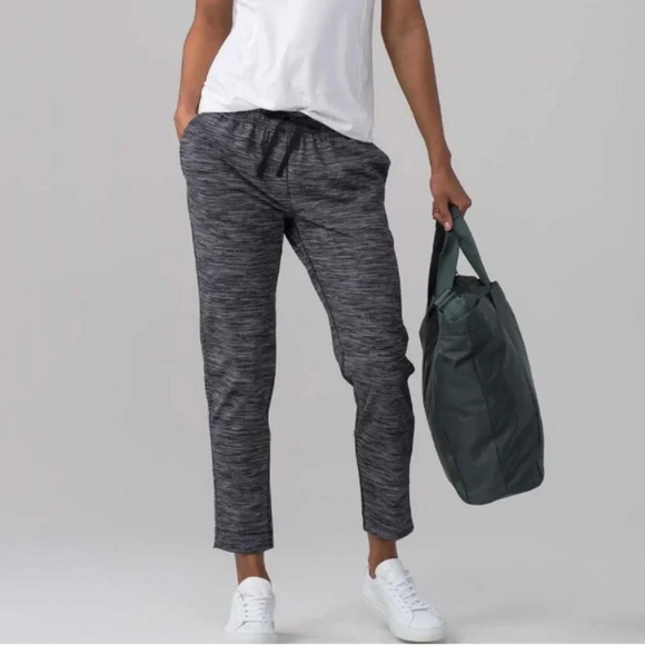 Women's Gray Jogger Pants - Picture 1 of 10